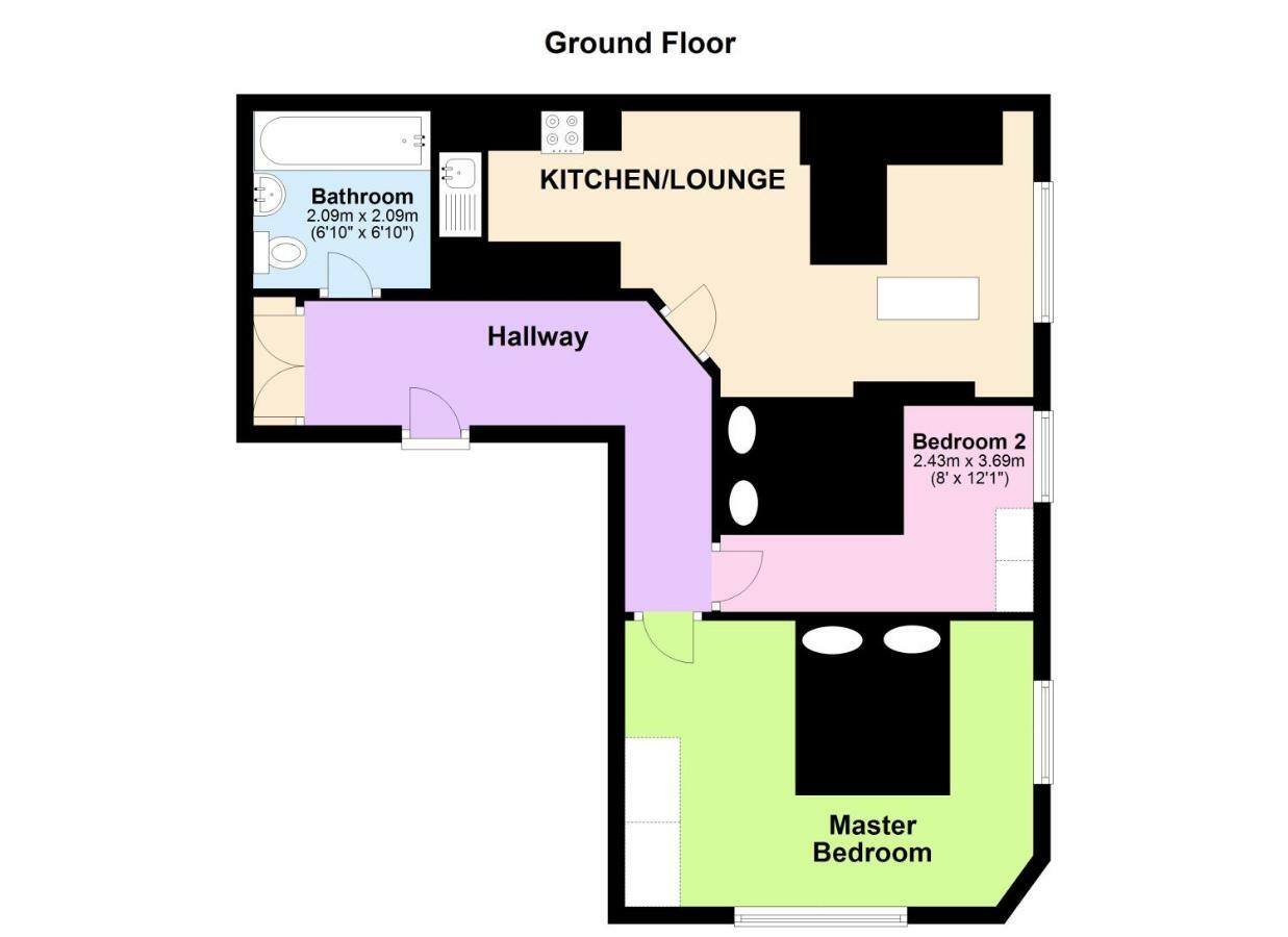 Holden Court Apartments - Apt 3 West Drayton  Dış mekan fotoğraf